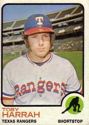 1973 Topps Baseball Cards      216     Toby Harrah